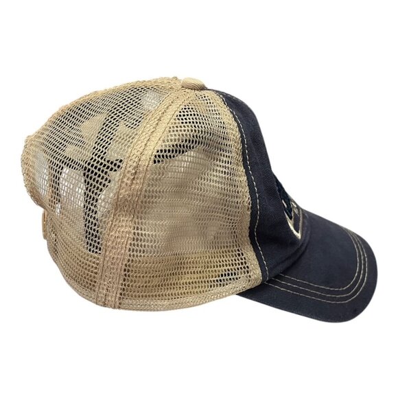 Dimco Apparel Cherokee Nation NC Trucker Hat Tan Mesh Snapback Baseball Cap - Picture 5 of 7